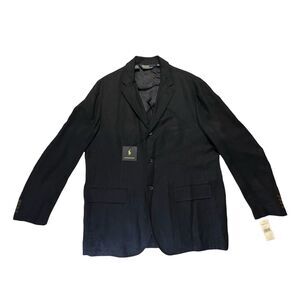 NWT Polo Ralph Lauren Gilford XL Blue Textured Blazer Sportcoat $245